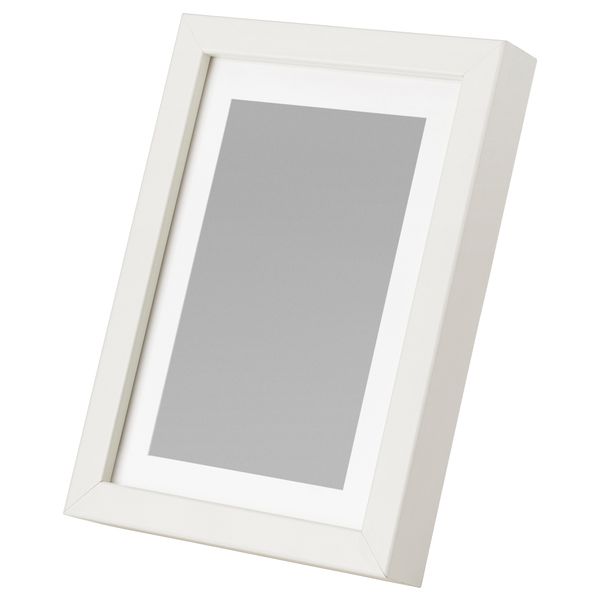 Рама ЛИМХАЛЛ, белый (13x18 см) - фото 1
