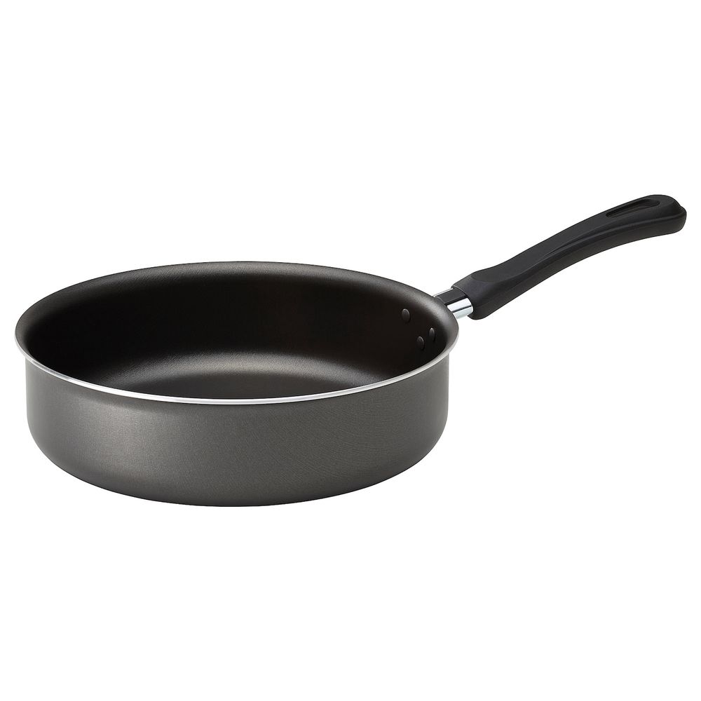 Сотейник/сковорода, серый 24 см IKEA HAVSKARP ХАВСКАРП 103.421.83 - фото 1