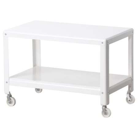 Журнальный стол ИКЕА ПС 2012, белый (70x42 см)