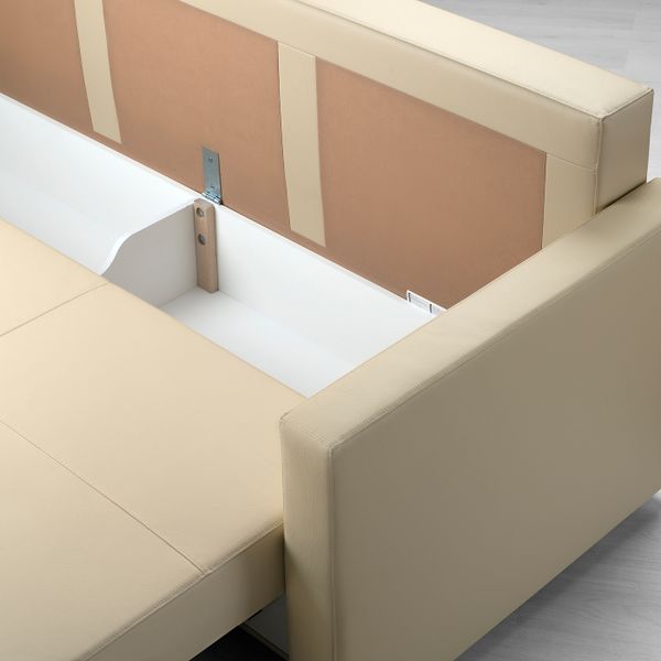 3-местный диван-кровать, Бумстад бежевый IKEA FRIHETEN ФРИХЕТЭН 104.489.00 - фото 5