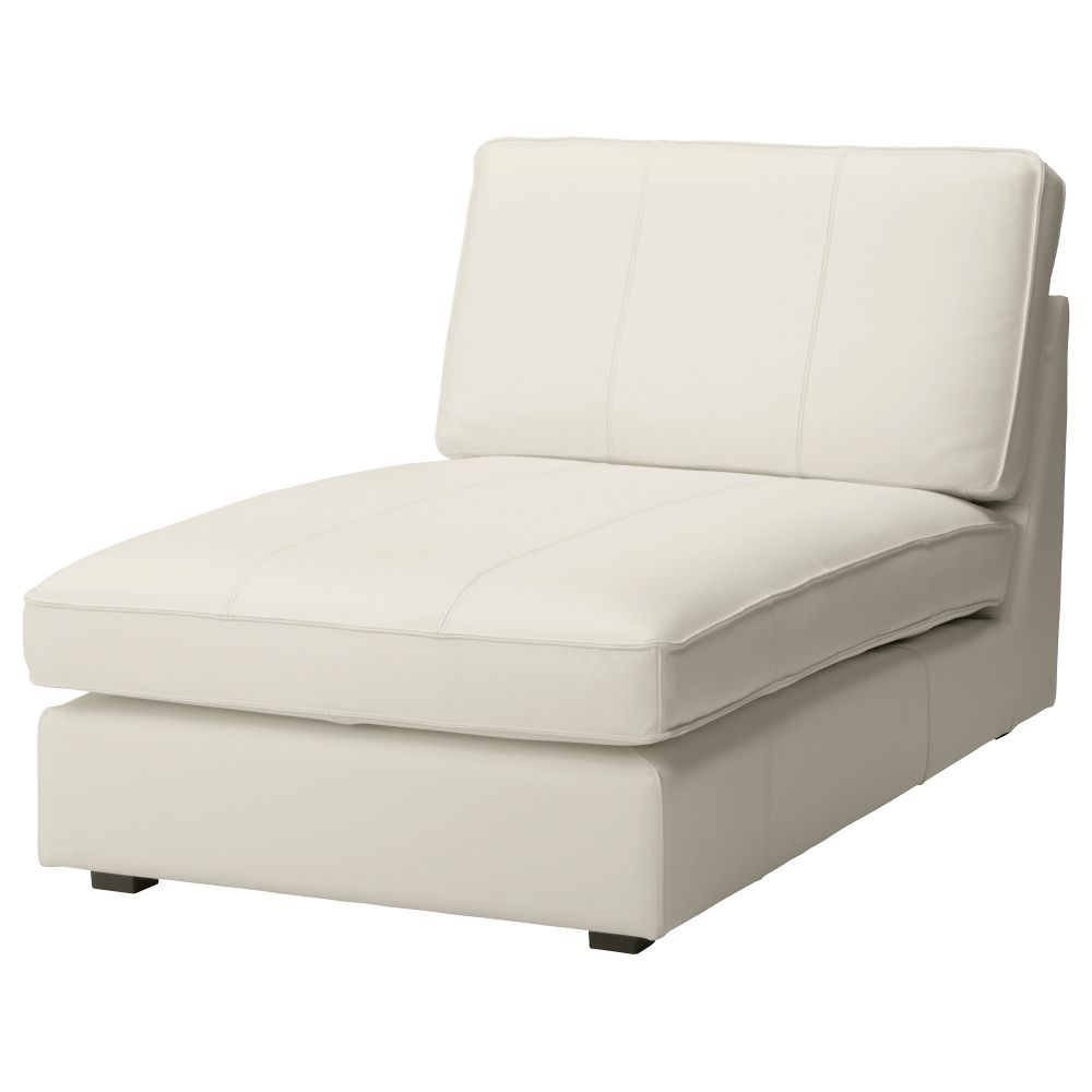 Козетка КИВИК, Гранн, Бумстад белый - схема-чертеж с размерами