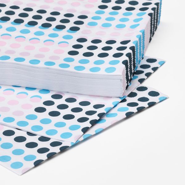 Салфетка бумажная, разные цвета 33x33 см IKEA ФРАМКЭЛЛА 904.074.01 - фото 3