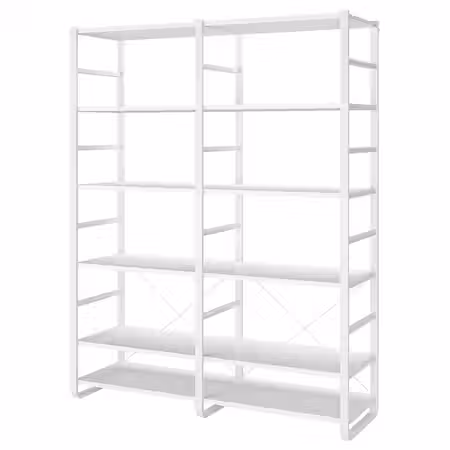 ELVARLI Открытая комбинация д/хранения - белый 165x55x216 см