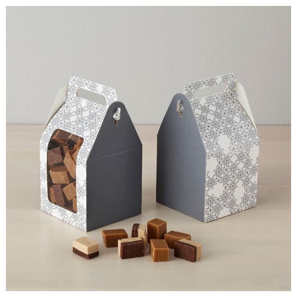 Упаковка 2 из 1 для IKEA - схема-чертеж с размерами