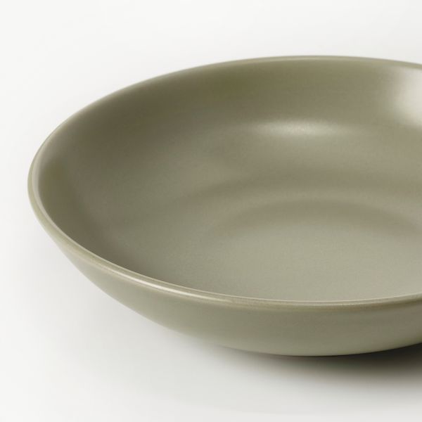 Тарелка глубокая, матовая поверхность зеленый 19 см IKEA FÄRGKLAR ФЭРГКЛАР 804.781.73 - фото 2