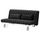 Диван-кровать 2-местная ИКЕА/ПС МУРБО, Руте черный