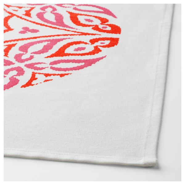 Полотенце кухонное СОММАР 2016, белый, красный (50x70 см) - фото 3