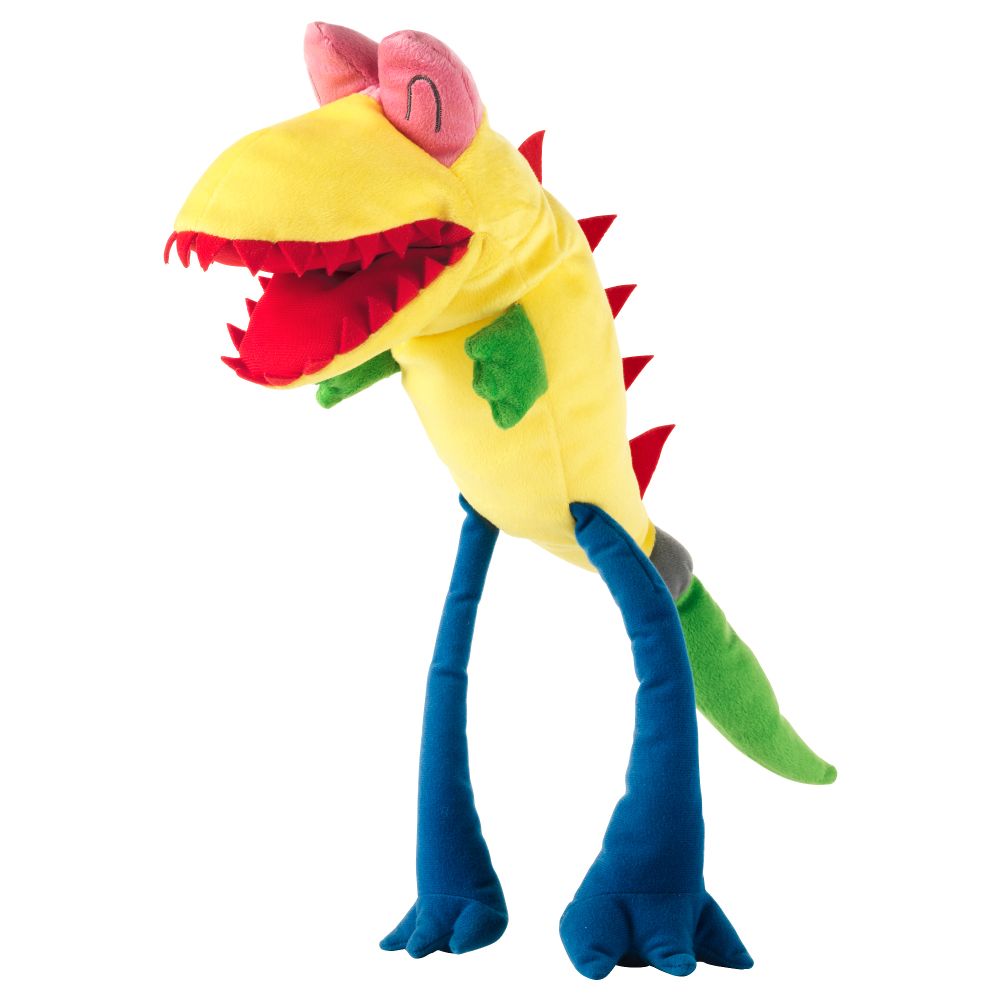 Кукла перчаточная САГОСКАТТ, монстр, желтый - фото 1