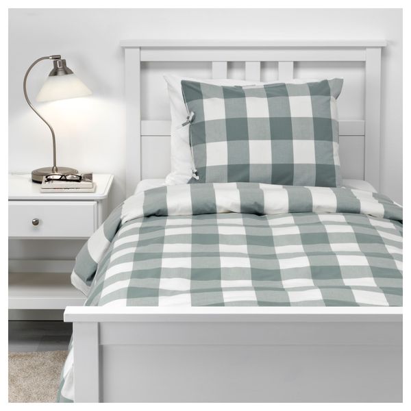Пододеяльник и 1 наволочка ЭММИ РУТА, зеленый, белый - фото 4