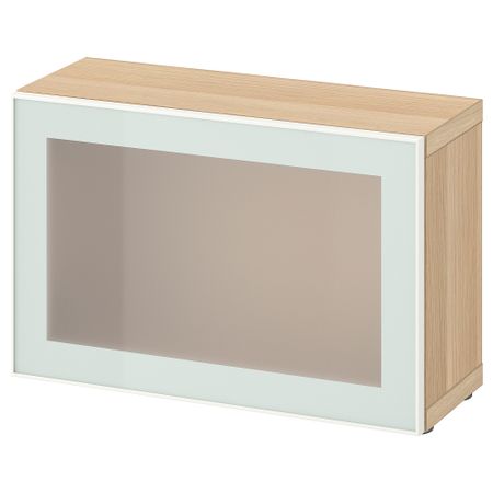 Стеллаж со стеклянная дверью IKEA BESTÅ БЕСТО 594.904.69