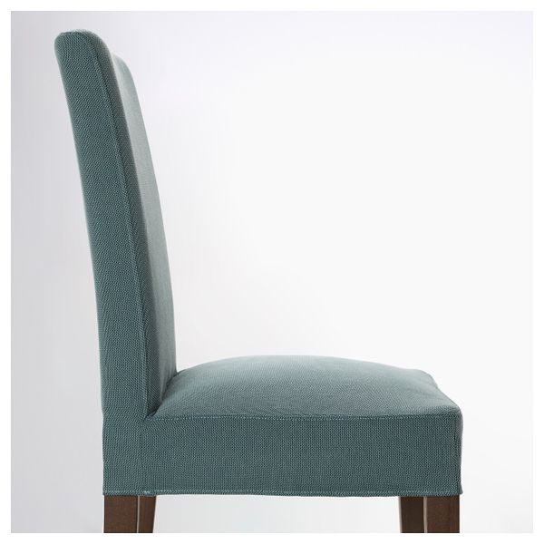 Стул, коричневый, Финнста бирюзовый IKEA ХЕНРИКСДАЛЬ 792.272.70 - схема-чертеж с размерами