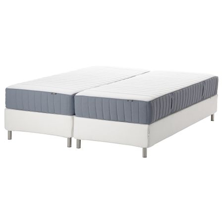Тахта, 180x200 см, белый, жесткий голубой IKEA ESPEVÄR, VALEVÅG 293.898.73