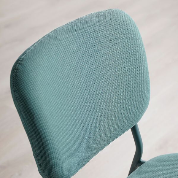Стул, бирюзовый/Кабуса бирюзовый IKEA KARLJAN КАРЛ-ЯН 204.970.61 - фото 6