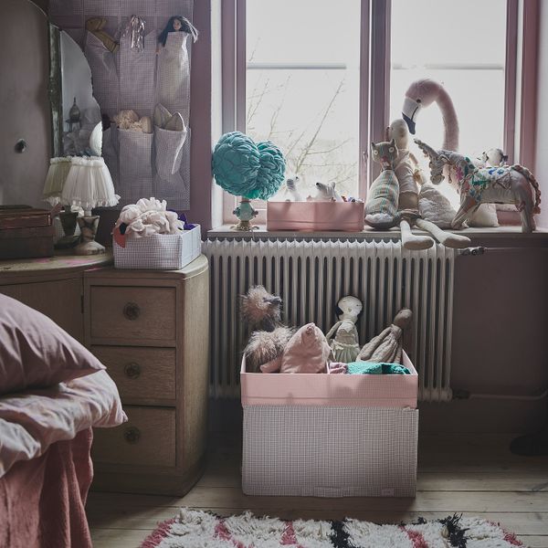 Сумка для хранения, белый, серый 34x51x28 см IKEA STUK СТУК 803.642.75 - фото 5