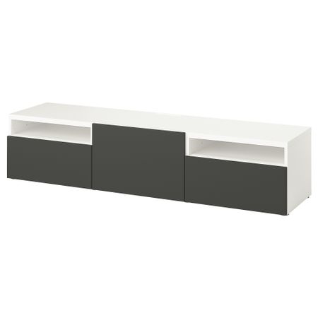 Тумба под ТВ с ящиками и дверцей IKEA BESTÅ БЕСТО 695.729.78