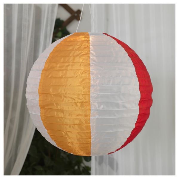 Подвесная светодиодная лампа СОЛВИДЕН, для сада, шаровидный разноцветный (45 см) - фото 4