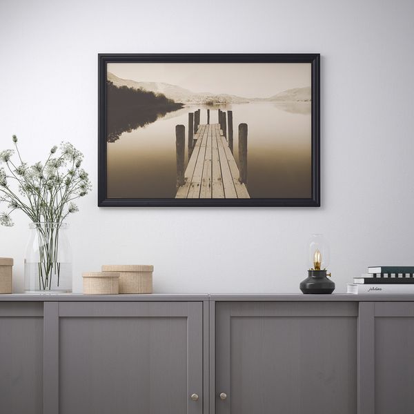 Постер, Пристань на рассвете, 91x61 см IKEA DRÖMBILD ДРЁМБИЛЬД 204.422.62 - фото 3