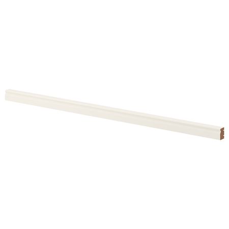 Карниз декоративный профилированный, белый с оттенком 221x4 см IKEA HITTARP ХИТАРП 004.177.63