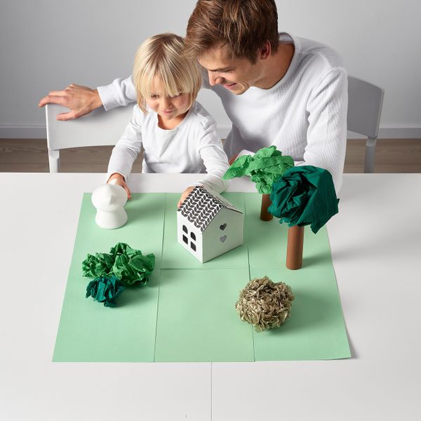 Светодиодный ночник, белый, енот IKEA ЛУРИГА 504.242.71 - фото 6