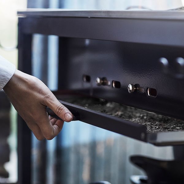 Кухня с угольным грилем, для улицы, нержавеющая сталь 172x61 см IKEA GRILLSKÄR ГРИЛЛЬСКЭР 694.003.88 - фото 4