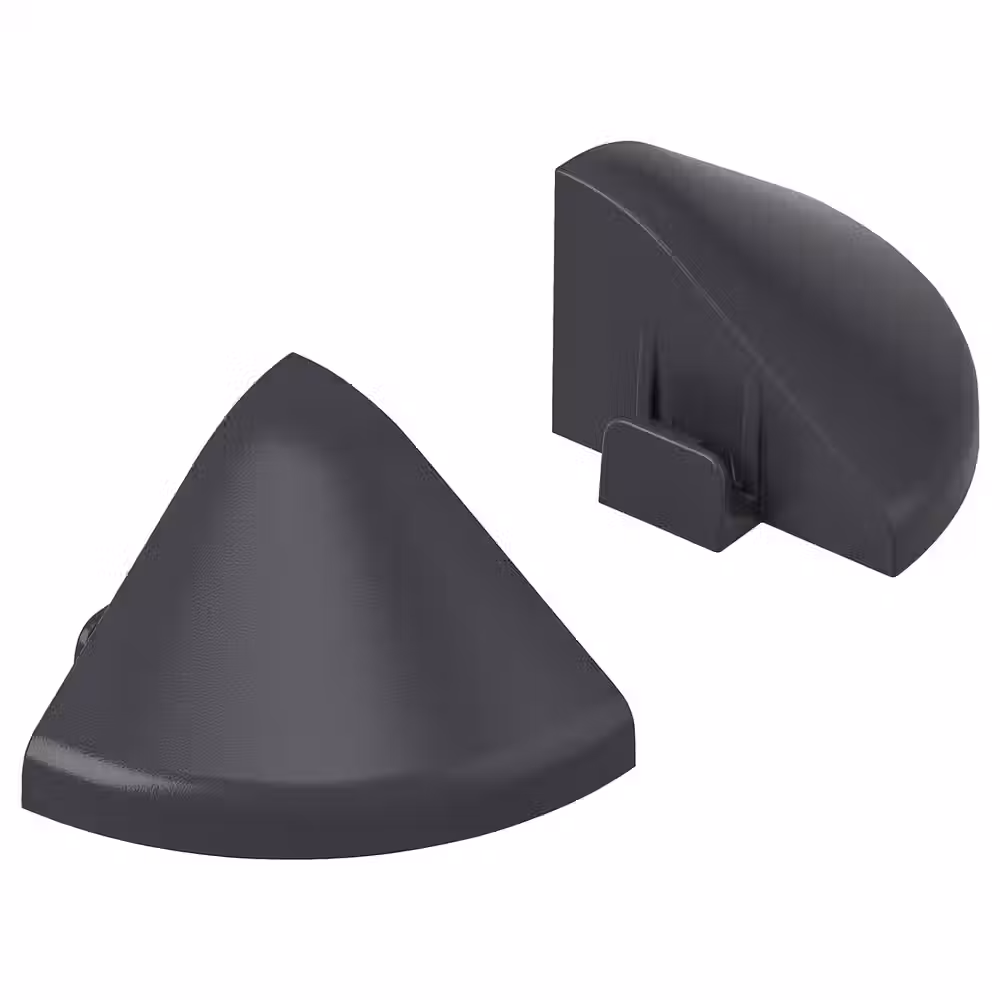 RUNNEN Угловой элемент окантовки настила - темно-серый - фото 1