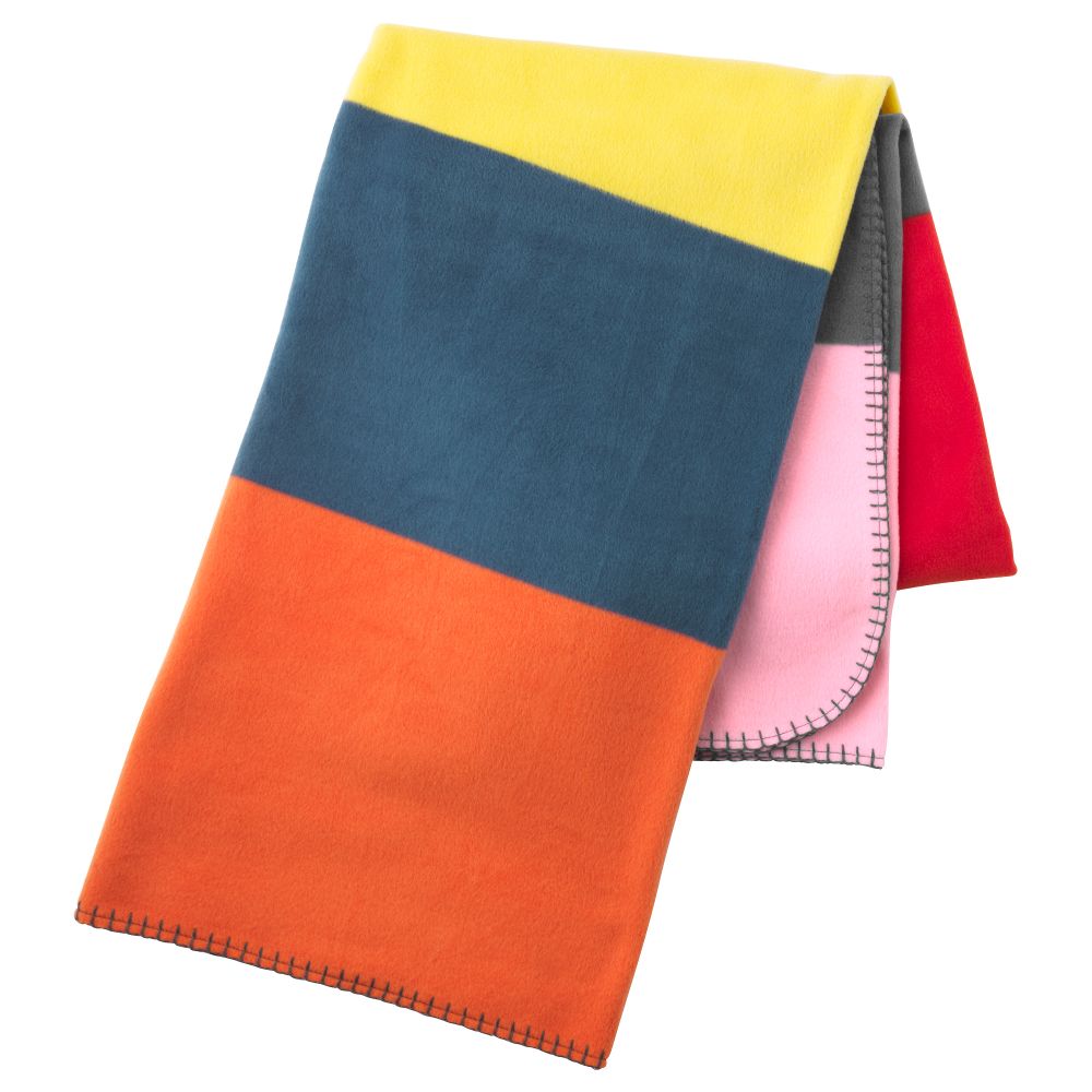 Плед ВОРСТШЭРНА, разноцветный (130x180 см) - фото 1