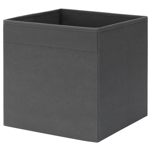 Коробка, 30x30x30 см, темно-серый IKEA FYSSE ФЮССЕ 404.199.15 - фото 2