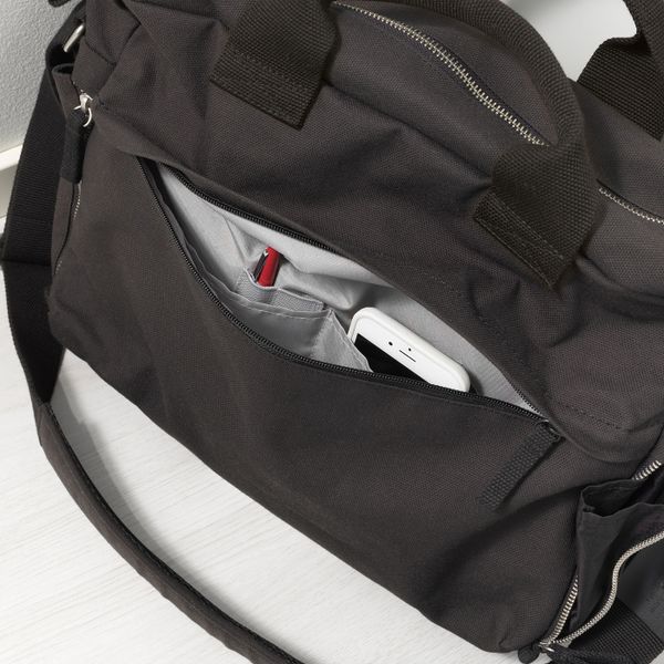 Сумка, черный 12 л IKEA ФОРЕНКЛА 503.787.02 - фото 4