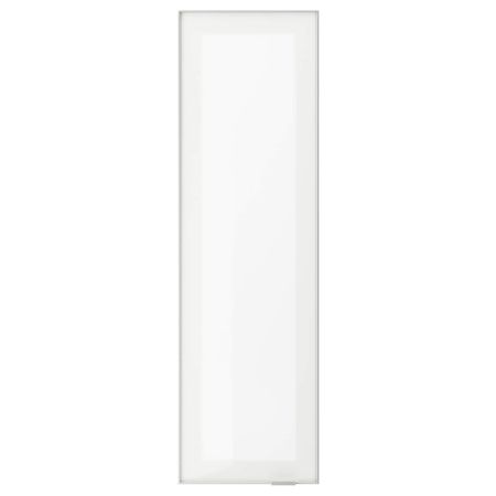 Стеклянная дверь, матовое стекло/алюминий 30x100 см IKEA JUTIS ЮТИС 503.873.44