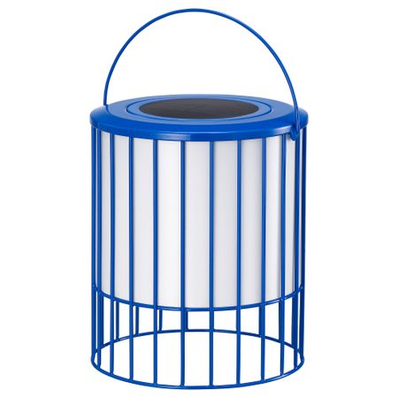 Лампа настольная, на солнечной батарее, синий, 15 см IKEA SOLVINDEN 205.939.77