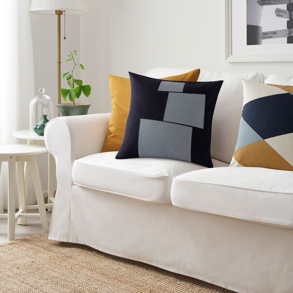 Чехол на подушку, 50x50 см IKEA MÅNLAVMAL 205.654.65 - фото 4