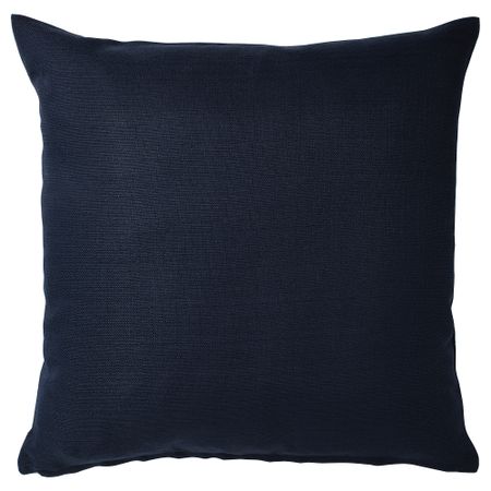 Чехол на подушку, 50x50 см, черно-синий IKEA MAJBRÄKEN МАЙБРЭКЕН 704.952.34
