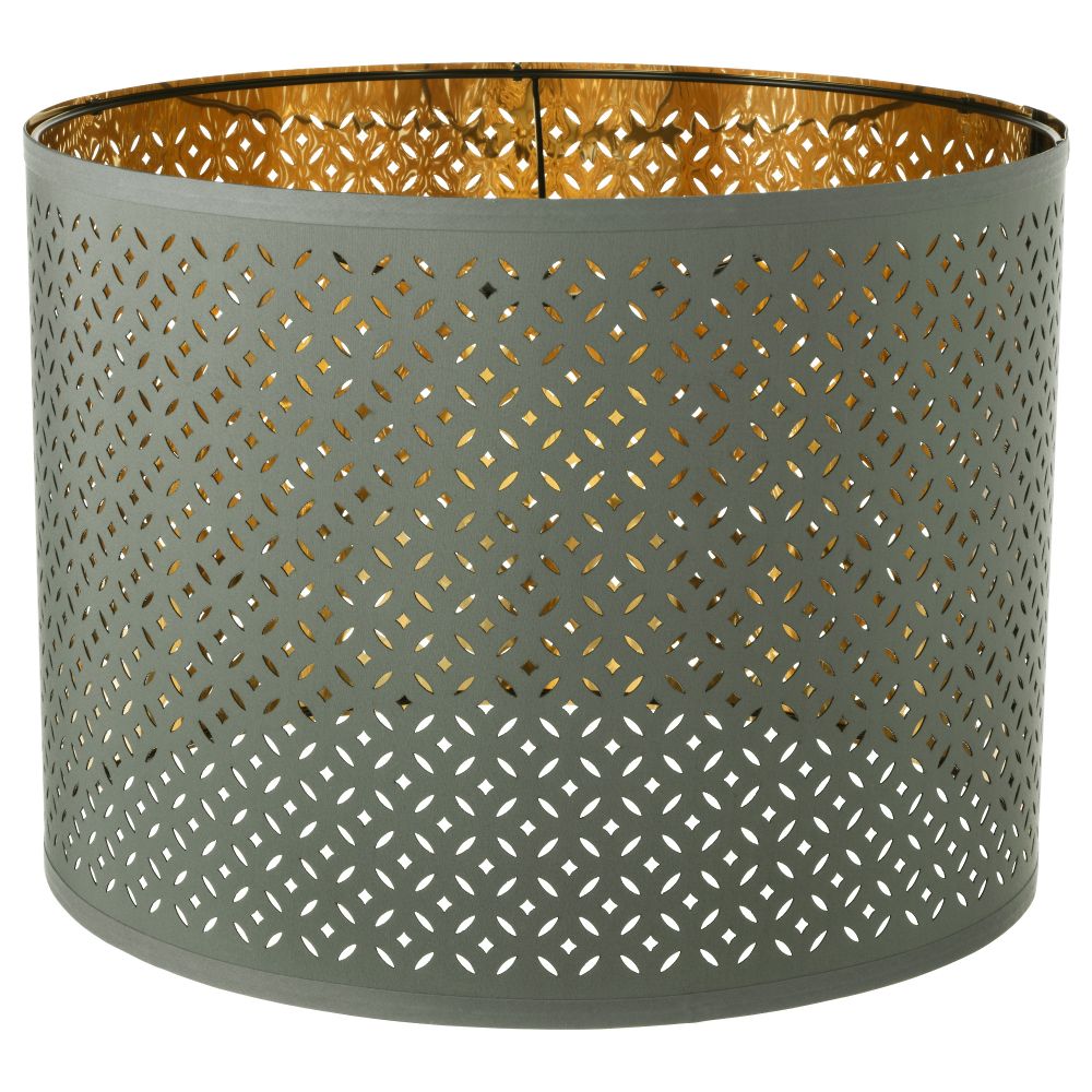 Абажур НИМО, зеленый, желтая медь - фото 1