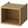HAGAÅN Открытый шкаф - под дуб 40x48x33 см