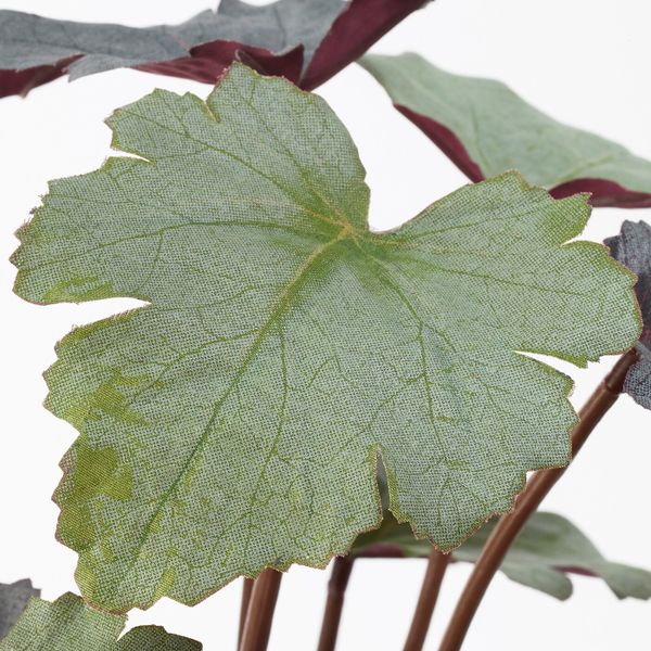 Искусственное растение в горшке, для дома, улицы Пятнистая герань 12 см IKEA FEJKA ФЕЙКА 303.953.02 - схема-чертеж с размерами