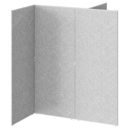 Ширма, серый, 162x160x195 см IKEA SIDORNA 493.861.66