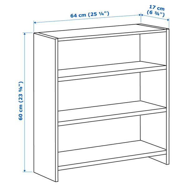 IKEA, дополнительный ракурс - схема-чертеж с размерами