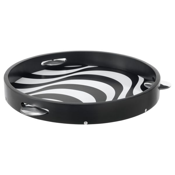 Поднос ТИЛЛФЭЛЛЕ, черный (44 см) - фото 1