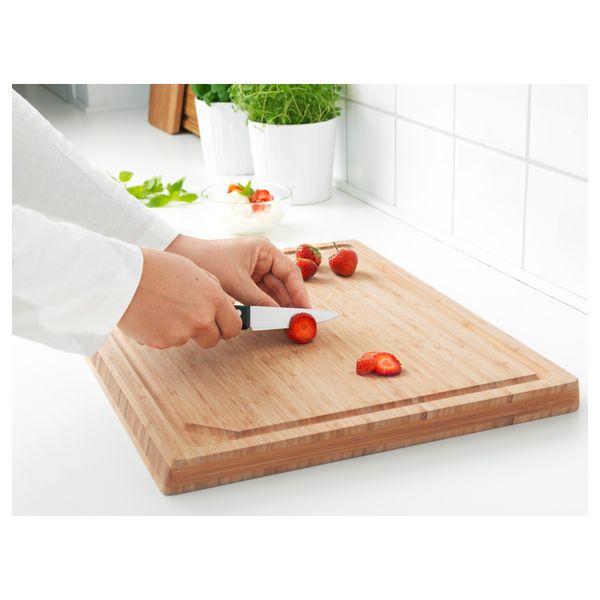 Нож для чистки овощей и фруктов, темно-серый, 9 см IKEA VARDVARDAGEN ВАРДАГЕН ВАРДАГЕН 202.947.18 - фото 3