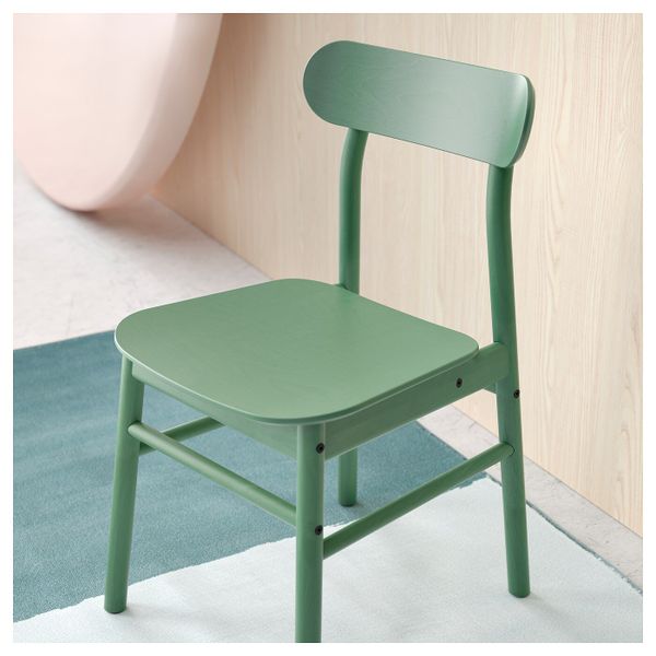 Стол и 4 стула, черный, зеленый 152/223x95 см IKEA НОРДВИКЕН / РЁННИНГЕ 593.051.60 - фото 4