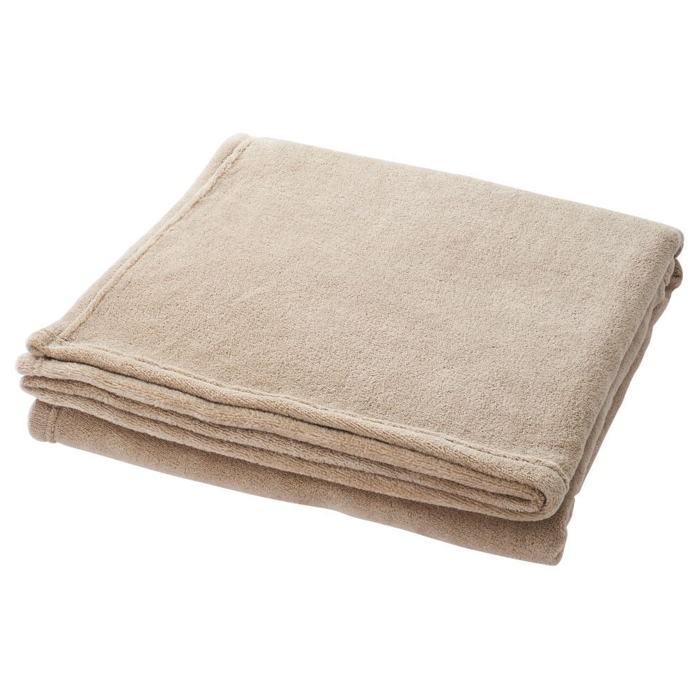 Плед, 130x170 см, бежевый IKEA ELSABRITT 403.167.62 - фото 1