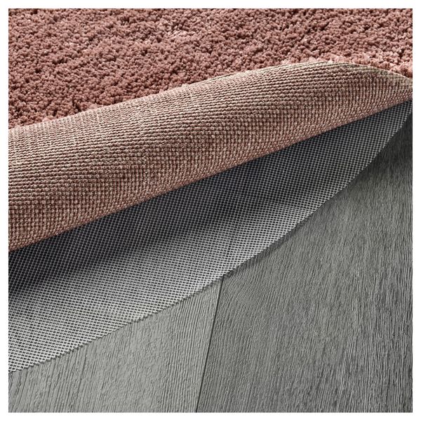 Ковер, длинный ворс ОДУМ, бледно-розовый (130 см) - схема-чертеж с размерами