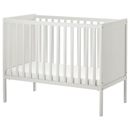 Кроватка детская, белый 60x120 см IKEA SUNDVIK СУНДВИК 804.212.14