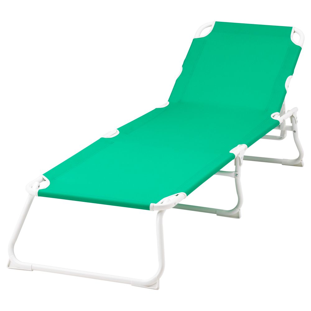 Шезлонг ХОМЭ, зеленый - фото 1