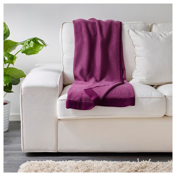 Плед ХЕНРИКА, сиреневый (120x180 см) - фото 3