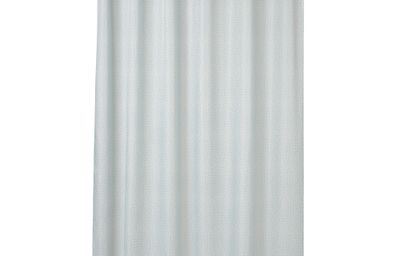 Штора для ванной, белый, бирюзовый, 180x200 см IKEA RÅNEÄLVEN РОНЭЛЬВЕН 505.128.52