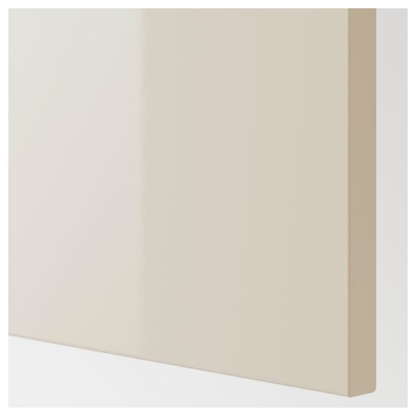 Накладная панель ВОКСТОРП, глянцевый светло-бежевый - фото 2