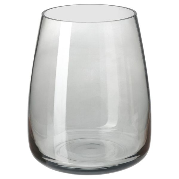 Ваза, светло-серый 18 см IKEA BERÄKNA БЕРЭКНА 004.972.84 - фото 1