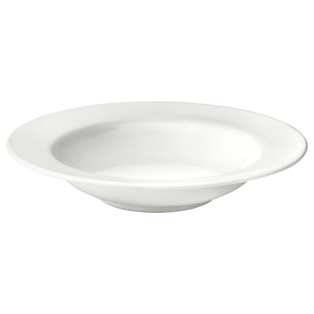 Тарелка глубокая, 23 см, белый с оттенком IKEA VARDVARDAGEN ВАРДАГЕН ВАРДАГЕН 303.922.09