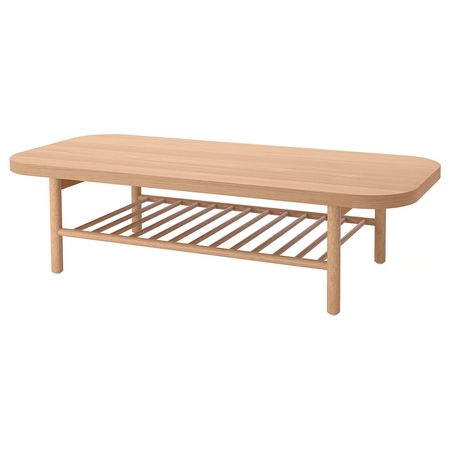 LISTERBY Журнальный стол - дубовый шпон 140x60 см
